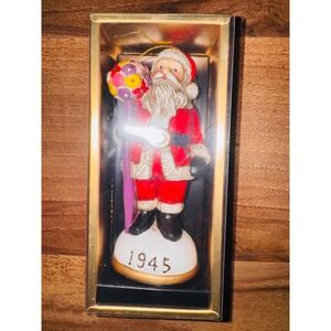 Vintage Pinata Santa Mexico Circa 1945 Christmas Ornament
